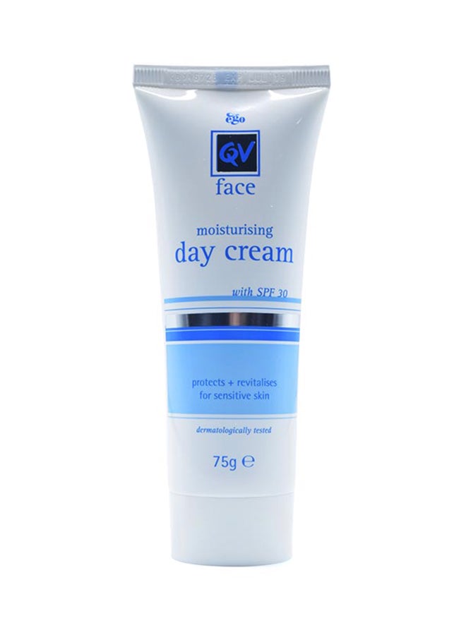 كيو في كريم نهاري مرطب للوجه مزود بعامل حماية من أشعة الشمس SPF30 75جرام - Image 1