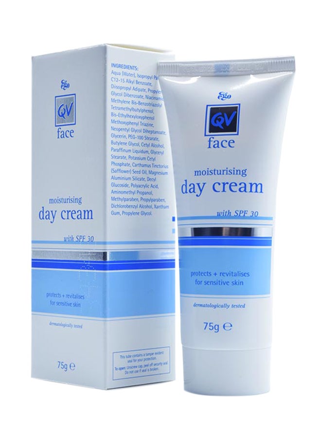 كيو في كريم نهاري مرطب للوجه مزود بعامل حماية من أشعة الشمس SPF30 75جرام - Image 3