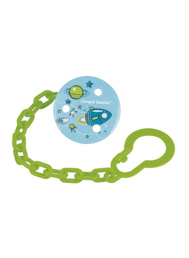 Canpol babies Dummy Clip Baby Shooter Chain Holder Pacifier Strap (0m+)