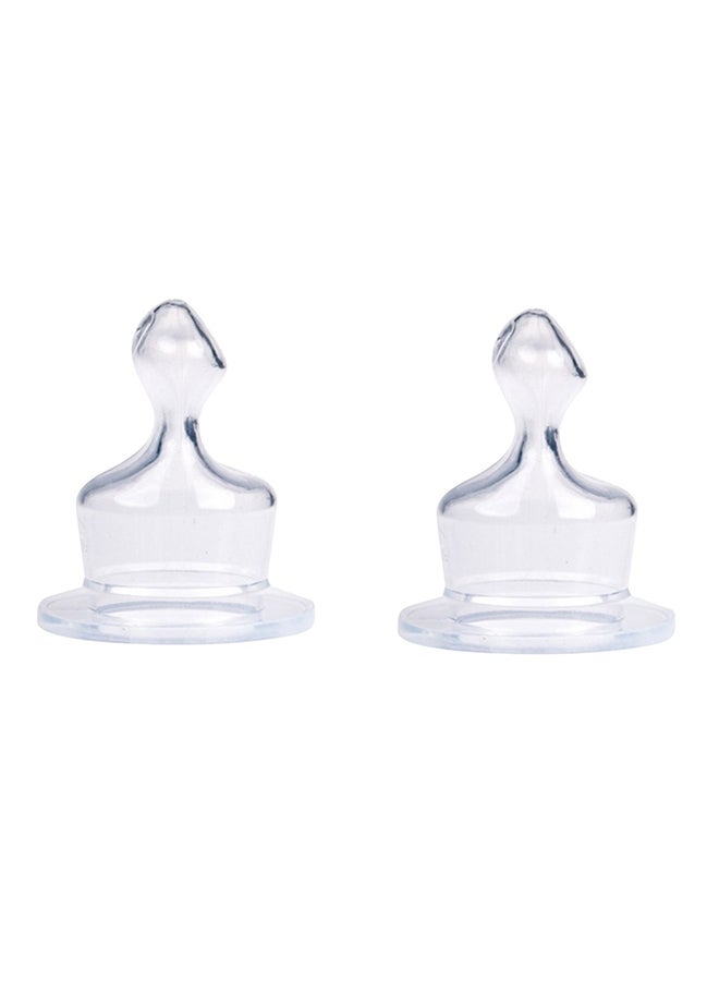 Canpol babies 2-Piece Silicone Orthodontic Teat (6M+)  - Image 1
