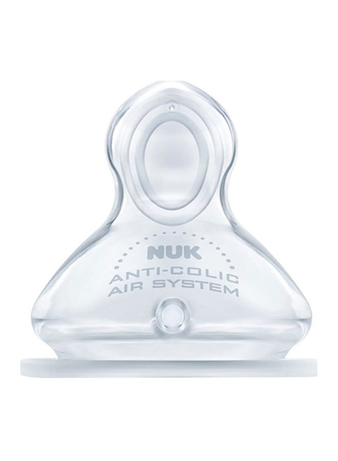 نوك حلمات من السيليكون فرست تشويس - 02 متوسط - قطعتان - Image 1