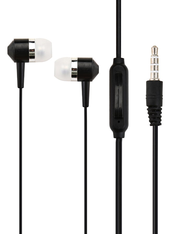 In-Ear Wired Earphones Black - Image 1