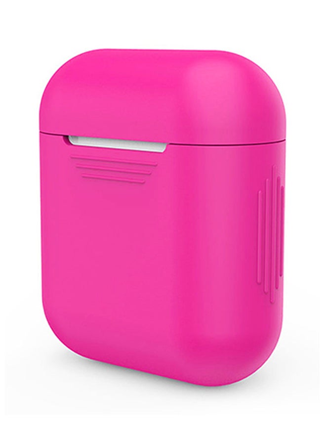 Generic - Silicone Protective Cover Case For Apple AirPods Hot Pink - Image 1