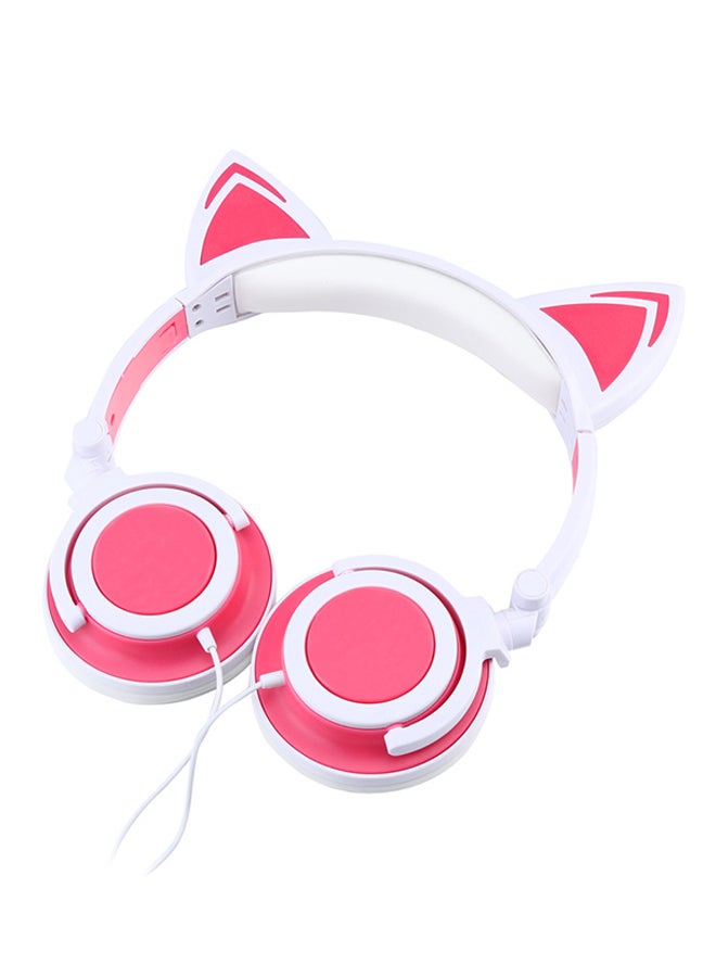 Generic - Over-Ear Wired Headset Pink - Image 1