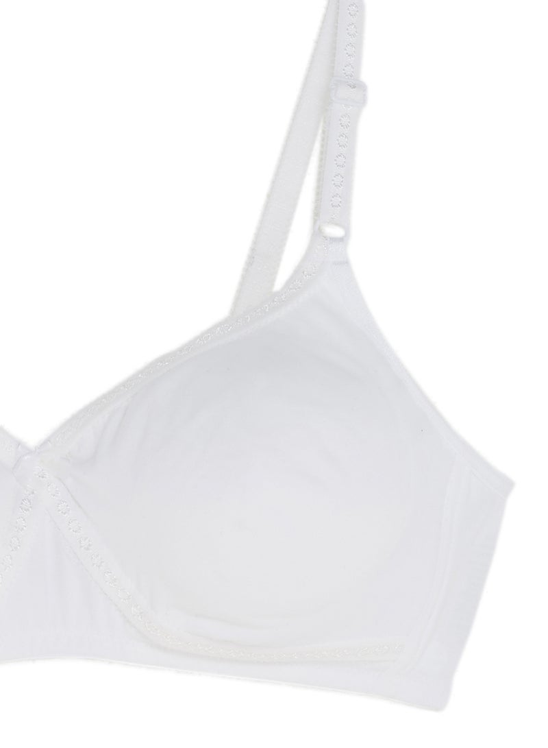 JOCKEY - Seamless Cross Over Bra White - Image 1