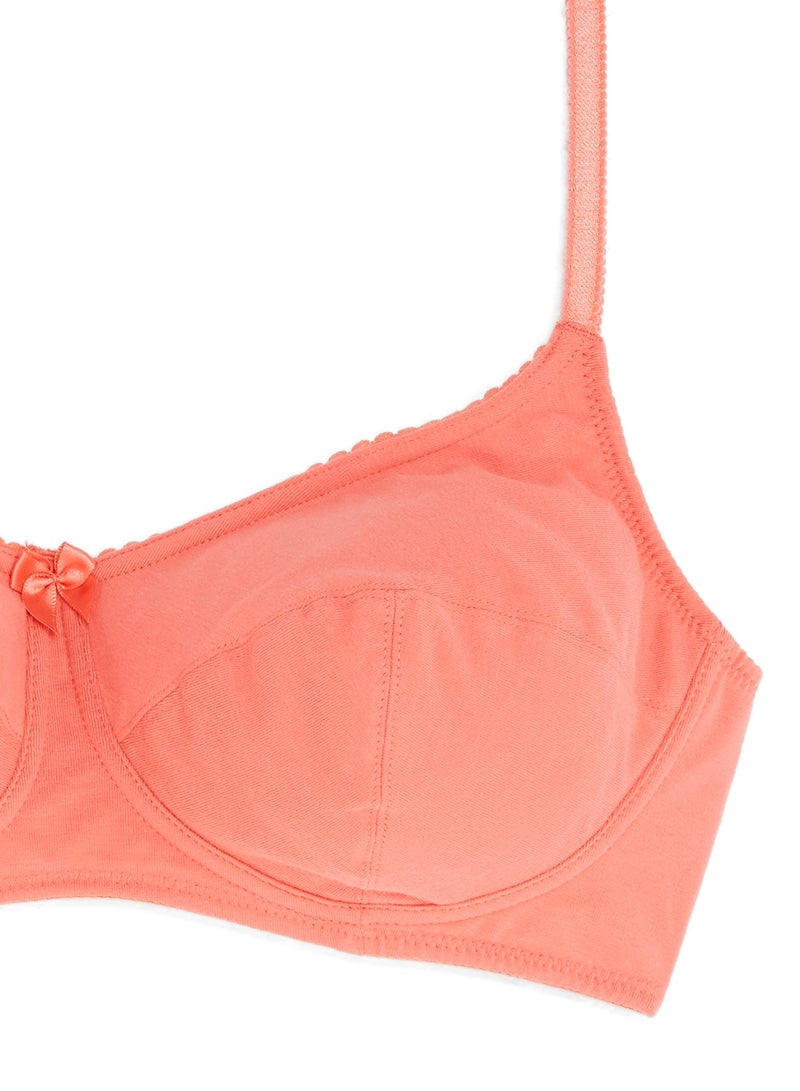 JOCKEY - Slim Fit Bra Blush Pink - Image 1