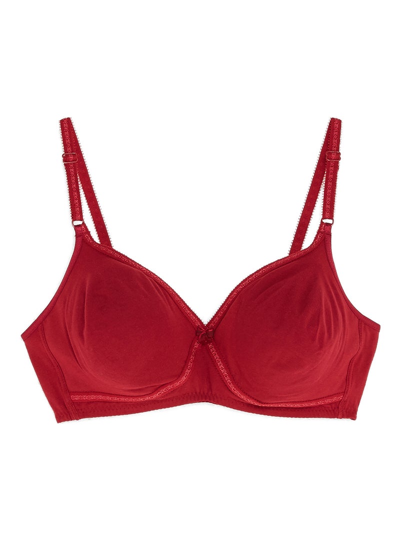 JOCKEY - Seamless Cross Over Bra Passion Red - Image 1