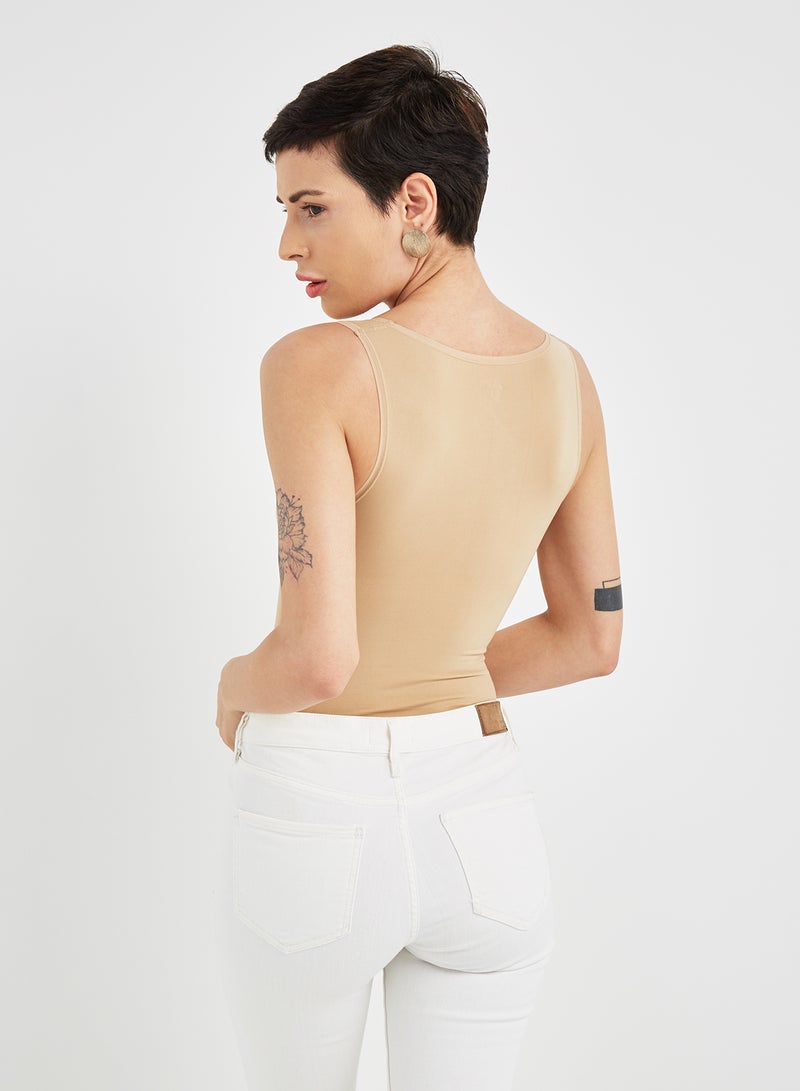 JOCKEY - Seamless Shaping Tank Top Iced Frappe - Image 1