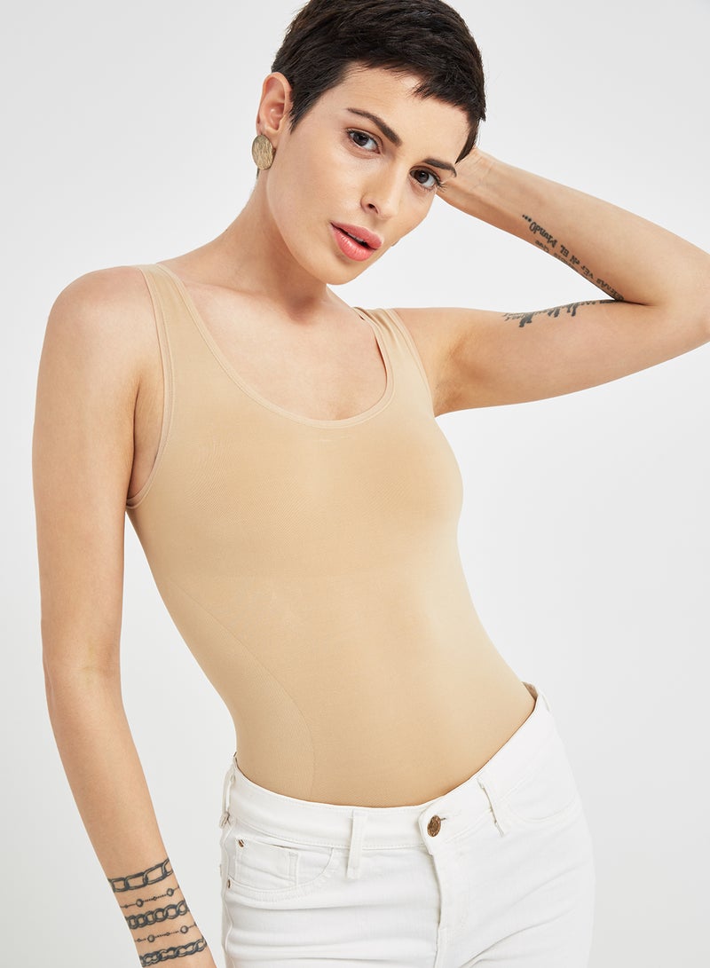 JOCKEY - Seamless Shaping Tank Top Iced Frappe - Image 1
