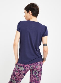 JOCKEY Casual V-Neck T-Shirt Classic Navy  - Image 2