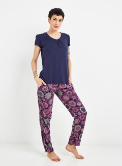 JOCKEY Casual V-Neck T-Shirt Classic Navy  - Image 3