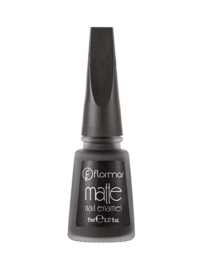 flormar Nail Enamel Polish Matte 02 Black
