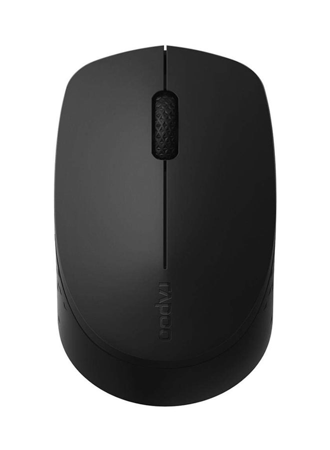Rapoo Silent Wireless Bluetooth Optical Mouse (M100) Dark Grey - Image 3