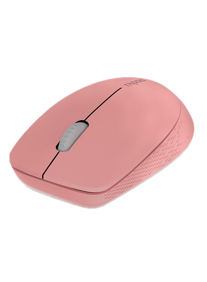 رابو - ماوس بلوتوث لاسلكي M100 متعدد الأجهزة وصامت (BT3.0+BT4.0+USB)، سهل التبديل بين ما يصل إلى 3 أجهزة لأجهزة الكمبيوتر المحمولة وأجهزة MacBook وأجهزة الكمبيوتر الشخصية وأجهزة الكمبيوتر اللوحية وأجهزة Android - Image 1