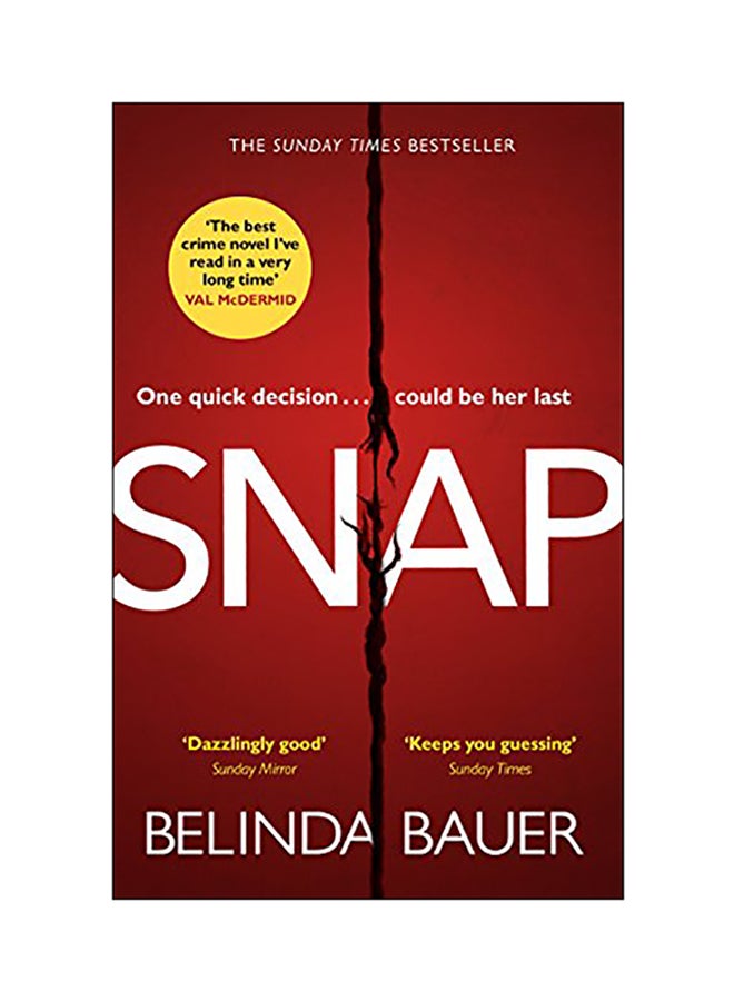 Snap Paperback English by Belinda Bauer - 2018 