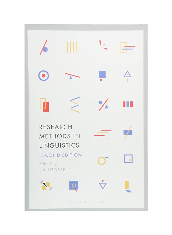 Research Methods In Linguistics Paperback English by Lia Litosseliti - 2018