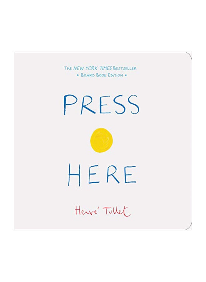 Press Here : Board Book Edition Hardcover English by Herve Tullet - 19-Feb-19