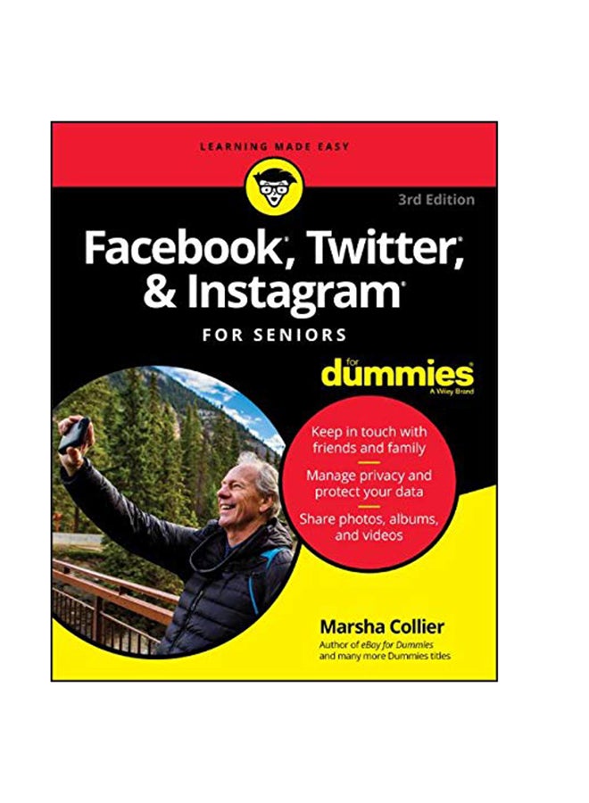 Facebook, Twitter, And Instagram For Seniors For Dummies Paperback English by Marsha Collier - 1-Feb-19 