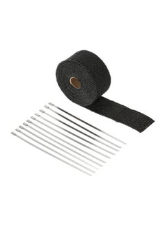 5m Exhaust Heat Wrap Turbo Pipe Heat Insulated Wrap for Car Motorcycle K4103
