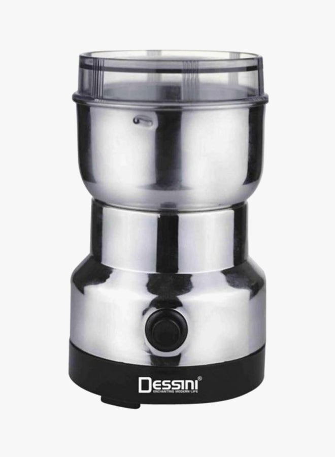 DESSINI Coffee Grinder 250 W 601S Silver/Black  - Image 3
