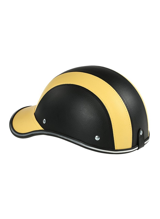 Generic Fashionable Baseball Cap Style Half Face Motorcycle Helmet With Sun Visor  - Image 2