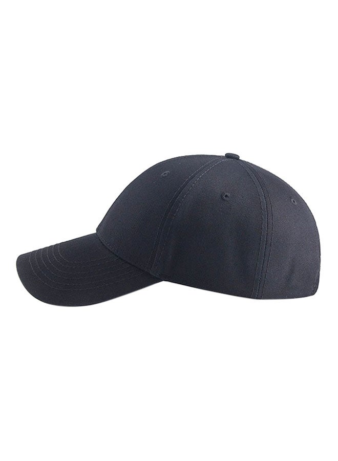 Sharpdo Solid Pattern Baseball Cap Black - Image 3