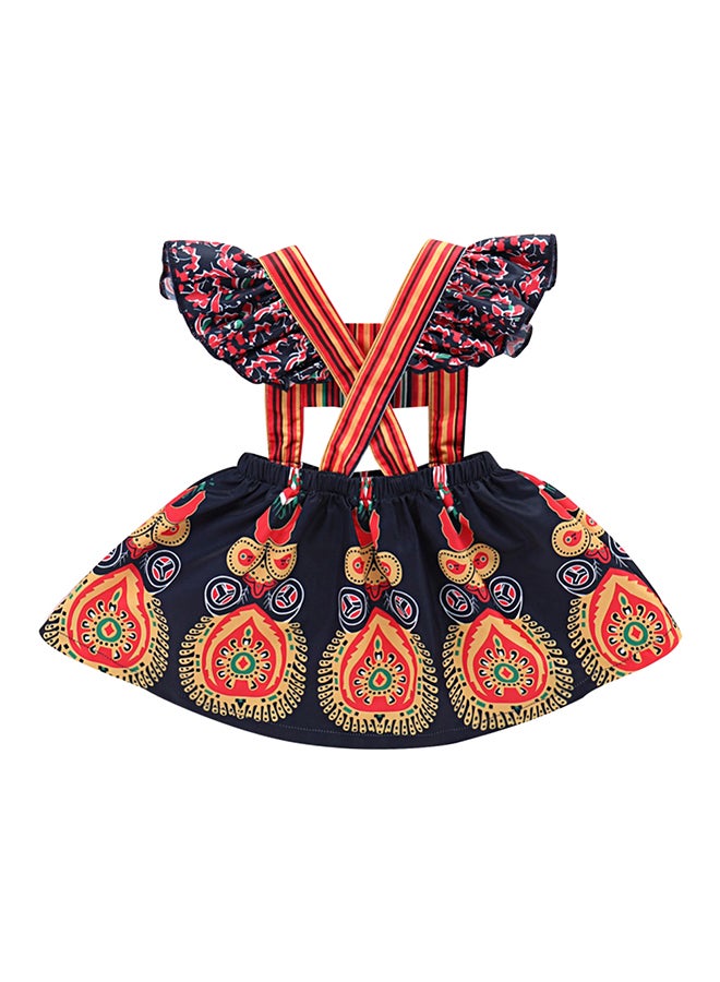 Catpapa V-Neck Sleeveless Mini Dress Red - Image 1