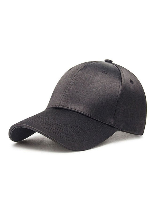 Sharpdo Solid Pattern 3 Piercing Ring Baseball Cap Black  - Image 2