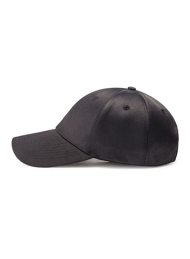 Sharpdo Solid Pattern 3 Piercing Ring Baseball Cap Black  - Image 3