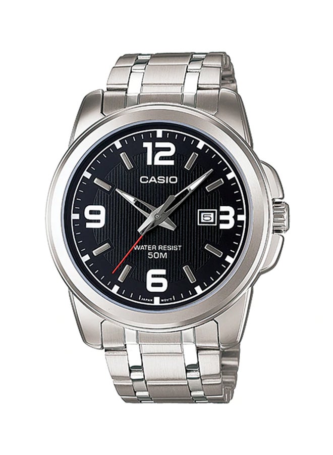 CASIO Men's Stainless Steel Analog Wrist Watch MTP-1314D-1A - Image 1