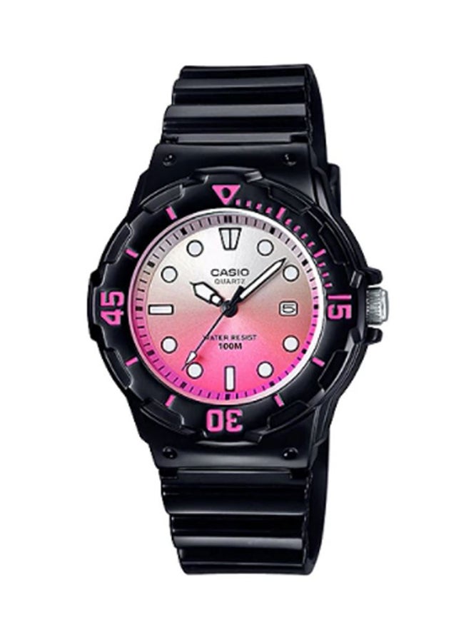 CASIO Women's Resin Analog Wrist Watch LRW-200H-4EVDR - 45 mm - Black - Image 1