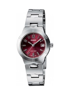 CASIO Women's Stainless Steel Analog Wrist Watch LTP-1241D-4A2DF - 25 mm - Silver  - Image 1