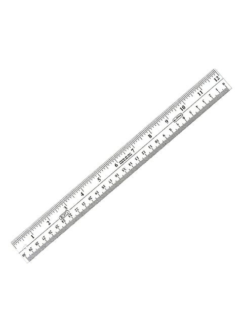 Plastic ruler Clear