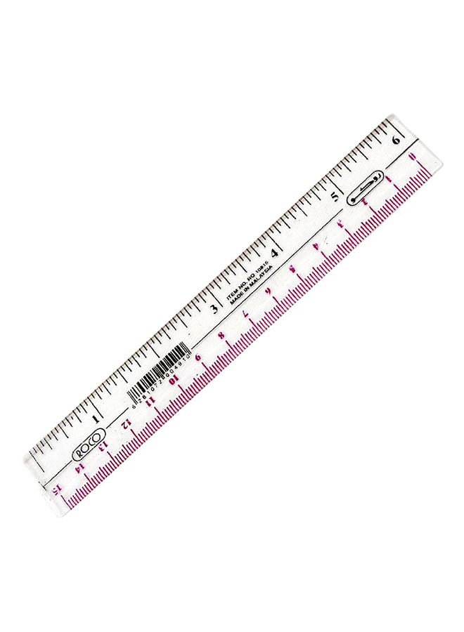 روكو مسطرة بلاستيكية متعدد الألوان