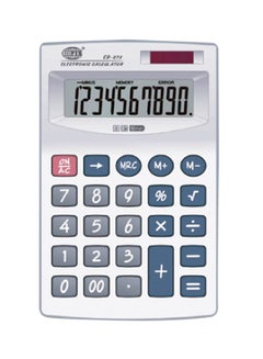 Desktop Calculator 10 Digits Silver