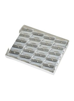 FIS Pack Of 20 Metal Sharpener Silver  - Image 2