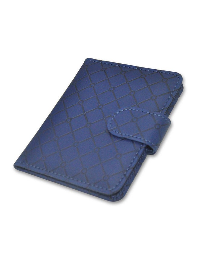 إف اي أس  حامل بطاقات مناسب للعمل ومزود بـ 6 جيوب أزرق - Image 2