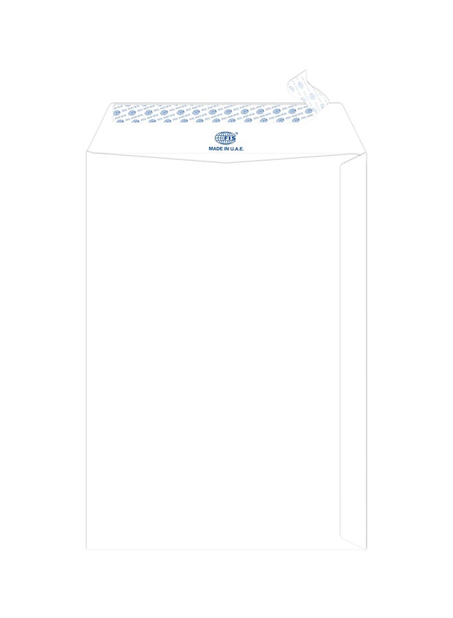 FIS - Pack Of 50 Peel And Seal Envelope White - Image 1