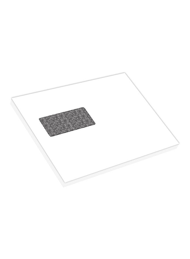 FIS Pack Of 50  Inner Print Peel And Seal Envelope Black/White - Image 1