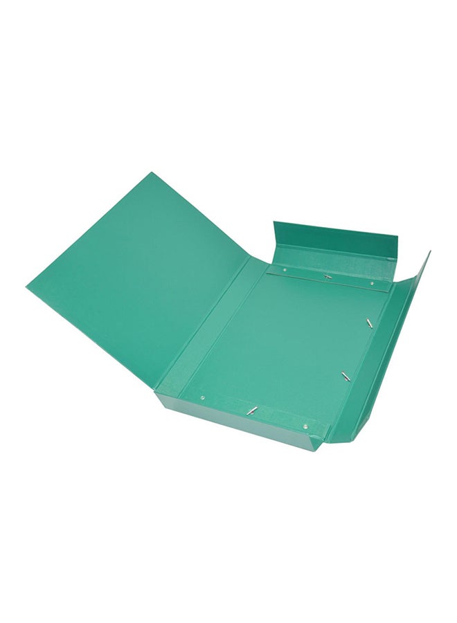 إف اي أس  حامل مستندات مصنوع من البروبيلين مزود بشريط مطاطي أخضر - Image 2