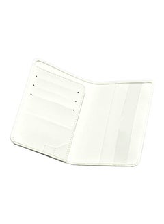 PU Passport Cover White