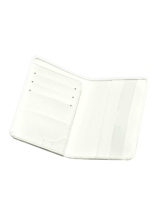 FIS - PU Passport Cover White - Image 1