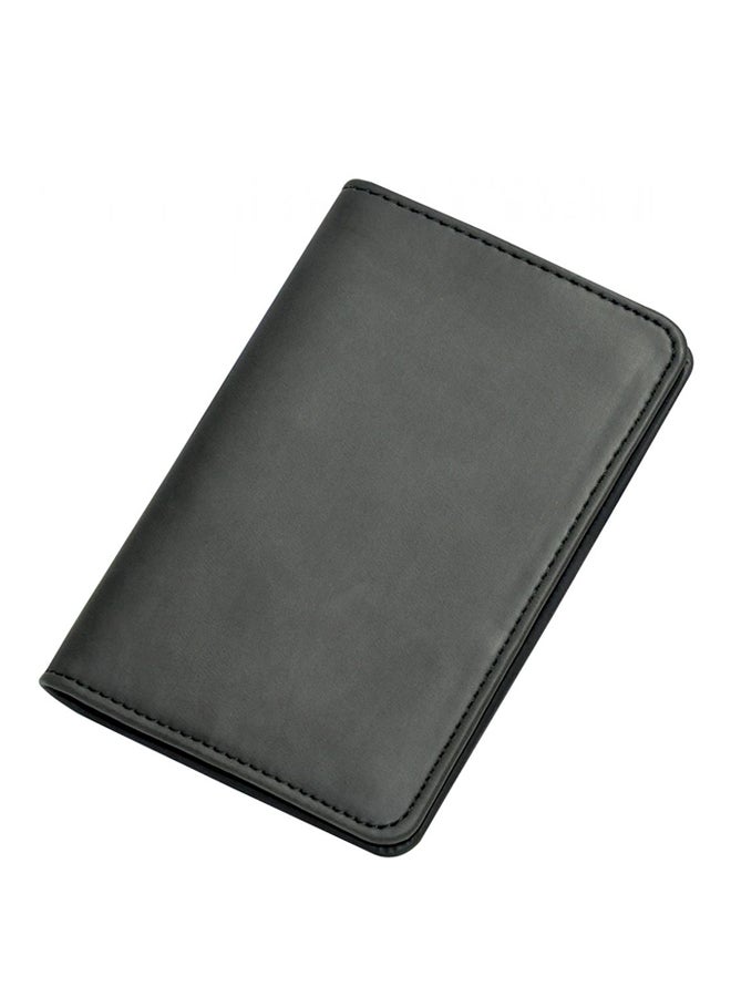 FIS - PU Passport Cover Black - Image 1
