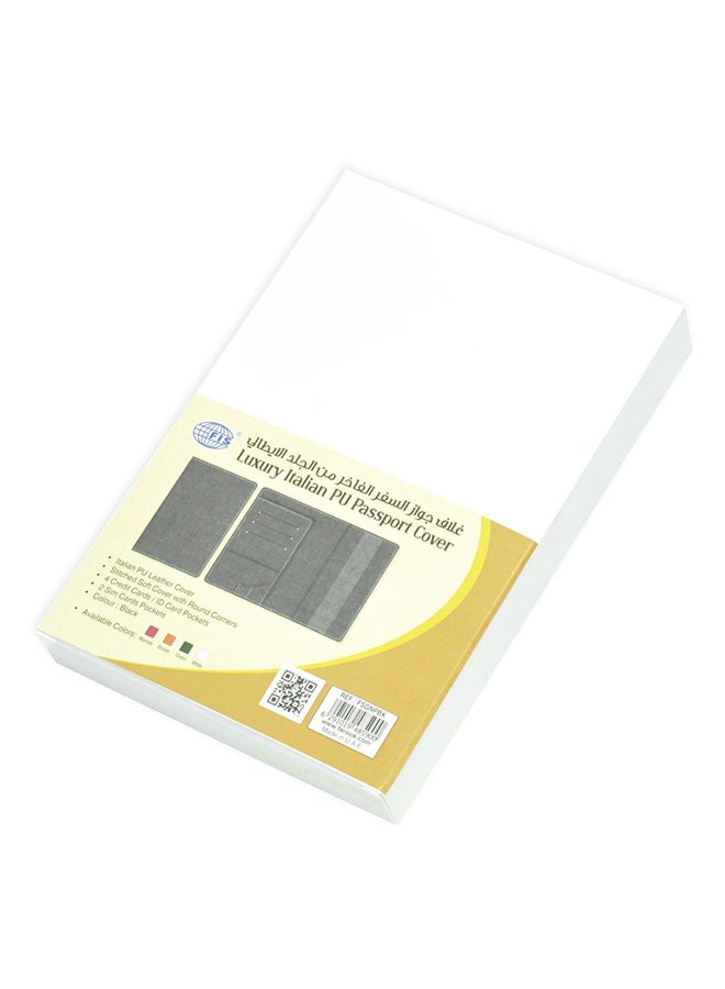 FIS - PU Passport Cover Black - Image 1
