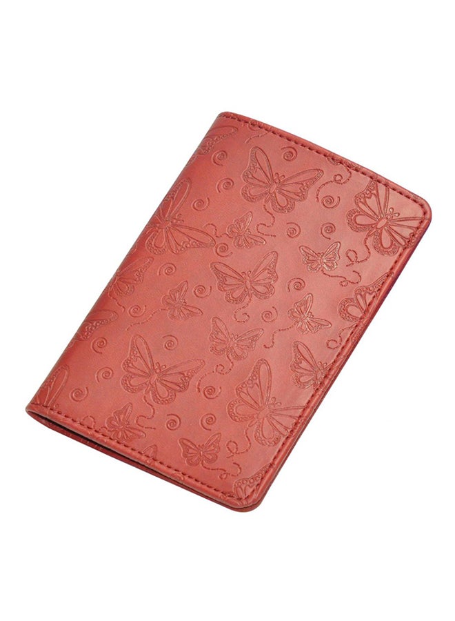 FIS - PU Passport Cover Maroon - Image 1