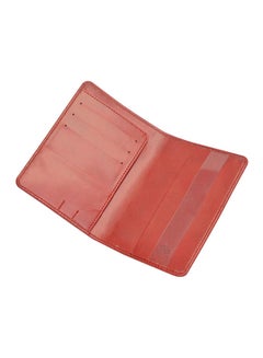 PU Passport Cover Maroon