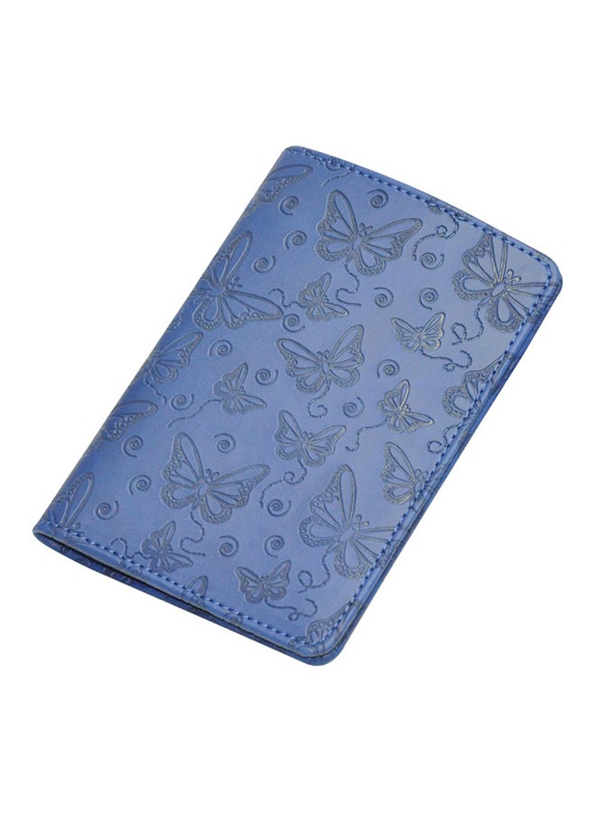 FIS - PU Passport Cover Blue - Image 1