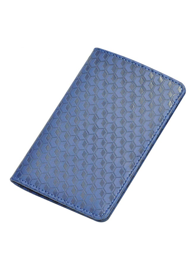 FIS PU Passport Cover Blue - Image 2