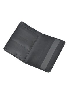 PU Passport Cover Black
