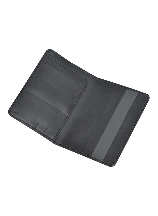 FIS - PU Passport Cover Black - Image 1